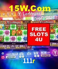 Slots com jackpots e giros grátis na 111r